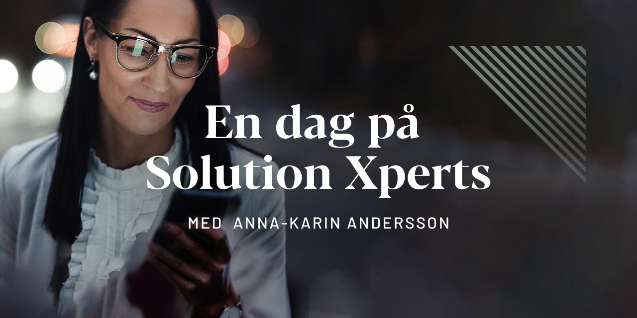 En dag med Anna-Karin